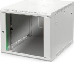 Fotoja e Kabinet për server Digitus DN-19 09U-6/6-EC 19 inç (M x L x D) 600 x 505,1 x 600 mm 9 U, i hirtë i hapur