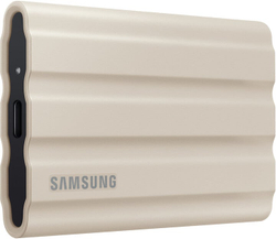 Fotoja e Disk i jashtëm Samsung T7 Shield, 1TB, bezhë