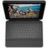 Fotoja e Mbrojtëse Logitech Rugged me tastierë për Apple iPad (gjenerata 7-të, 8-të), US, e zezë, Picture 5