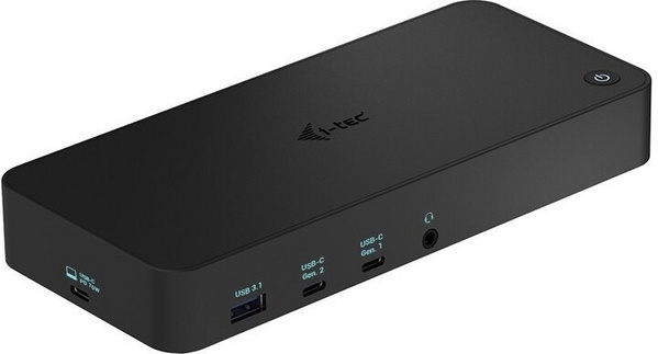 Fotoja e Stacion docking iTech USB 3.0 / USB-C / Thunderbolt, 4K, 3x HDMI, PD, 70W, i zi
