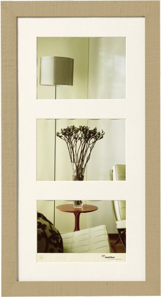 Fotoja e Kornizë për fotografi Walther Home, 3 x 13 x 18 cm, bezhë
