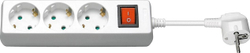 Fotoja e Kabllo zgjatuese MicroConnect (GRU0033WS), 3 priza, 3m, e bardhë