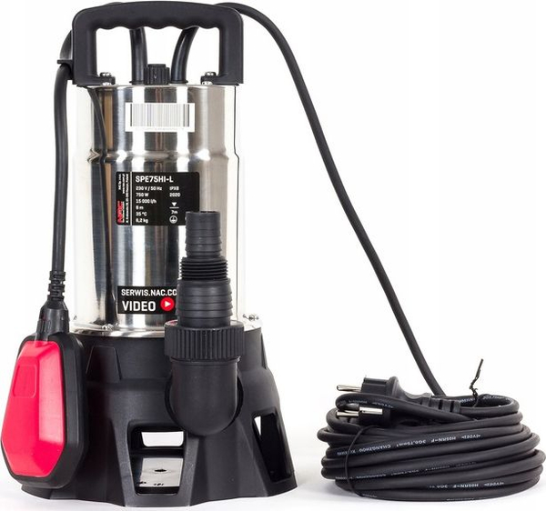 Fotoja e Pompë uji NAC (SPE75HI-L), 750W, 15000l/orë