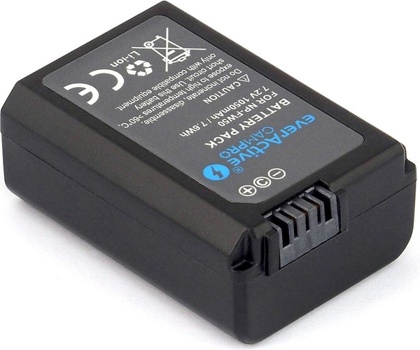 Fotoja e Bateri për kamerë EverActive për Sony NP-FW50, 1050 mAh