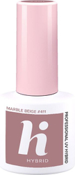 Fotoja e Llak për thonj Hi Hybrid No. 411 Marble Beige, 5ml