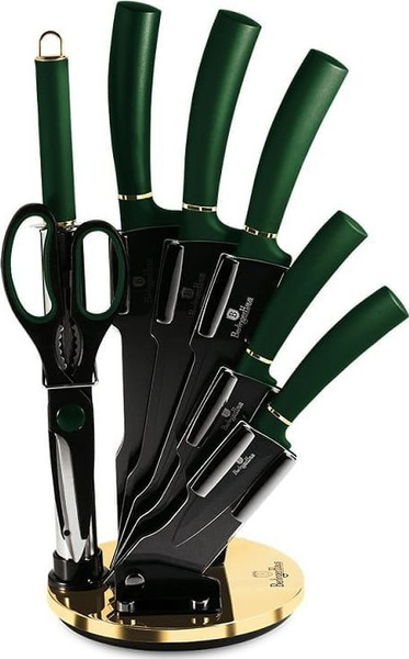 Fotoja e Set thikash Berlinger Haus Emerald BH-2563, të zeza