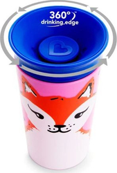 Fotoja e Gotë për fëmijë	Munchkin360 Eco Wildlove Lis, 266ml, rozë