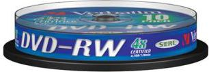 Fotoja e Set i CD Verbatim DVD-RW 43552, 4.7GB, 10x