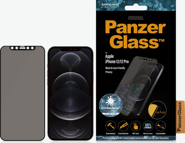 Fotoja e Xham mbrojtës për iPhone 12/12 Pro Panzerglass 119