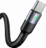Fotoja e Kabllo Usams USB U26 USB-C, 1m, 3A Fast Charging, e zezë SJ313USB01, Picture 1