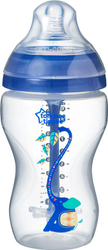 Fotoja e Shishe ushqimi për fëmijë Tommee Tippee Anti-Colic Advanced, 340ml, transparente/e kaltër