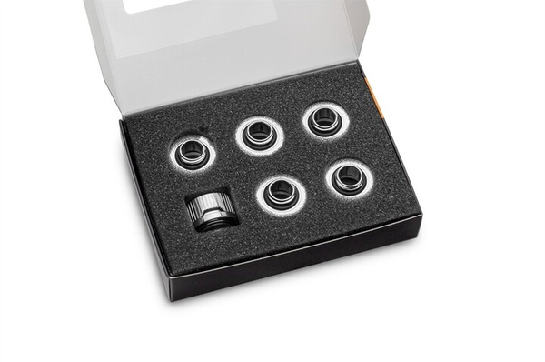 Fotoja e Përshtatës montimi EK Water Blocks EK-Quantum Torque HDC 16 - 6-pack, i argjendtë