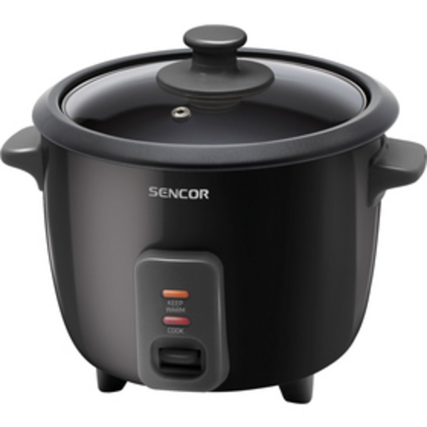 Fotoja e Tenxhere për oriz Sencor SRM 0601BK, 300 W, 0.6 l, e zezë