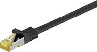 Fotoja e Kabllo MicroConnect patch S/FTP, RJ45, Cat7, 1m, e zezë