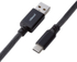 Fotoja e Kabllo spirale CableMod Pro, USB-C/USB-A, 1,5m, gri, Picture 3