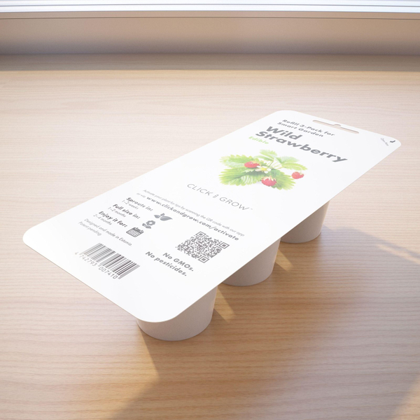 Fotoja e Kapsula të farave të luleshtrydheve Kliko & Grow Smart Soil, 3 pako