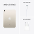 Fotoja e Apple iPad mini 6, Wi-Fi, 64GB, Starlight, Picture 9