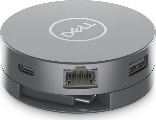 Fotoja e USB Hub Dell DA305 (6-In-1 Usb-C Multiport), 4 porte, i hirtë
