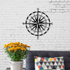 Fotoja e Dekor metalik Decortie Compass, (45 x 45cm), Picture 1
