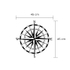 Fotoja e Dekor metalik Decortie Compass, (45 x 45cm), Picture 4