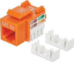 Fotoja e Fole rrjeti Intellinet Network Solutions Cat.5e, UTP, RJ45, portokalli