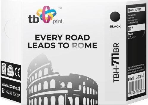 Fotoja e Ngjyrë për printer TB Print për HP DesignJet T530 TBH, e zezë