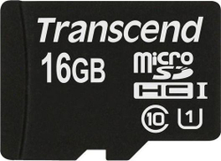 Fotoja e Kartë memorie Transcend Premium MicroSDHC, 16GB, Cl. 10 UHS-I/U1