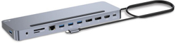 Fotoja e Docking Station i-tec USB-C Metal Ergonomic, 3x 4K Display, PD 100W