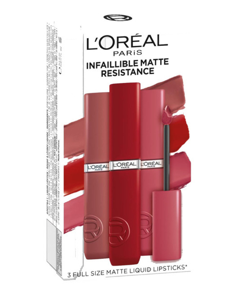 Fotoja e Set për buzë L'Oréal Paris Infallible Matte Resistance