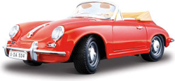 Fotoja e Lodër BBURAGO Porsche 356B 1961 - 18-22078, e kuqe