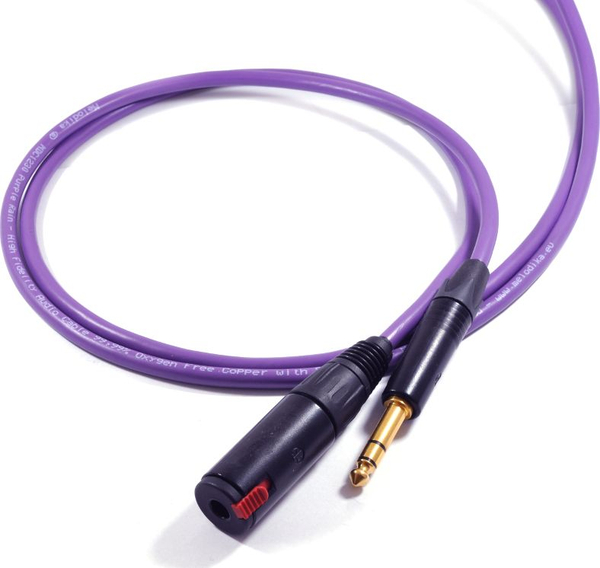 Fotoja e Kabllo zëri Melodika MDPJ, Jack 6.3mm në Jack 6.3mm, 7m, vjollcë