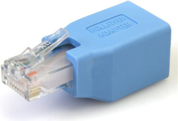 Fotoja e Adapter rrjeti StarTech Rollover, RJ45 M/F, i zi