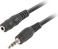 Fotoja e Kabllo Lanberg Jack 3.5mm - Jack 3.5mm, 3m, e zezë