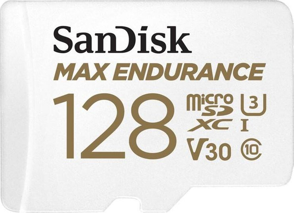 Fotoja e Kartë memorie SanDisk Max Endurance, MicroSDXC, 128 GB, Class 10/ UHS-I/U3 V30