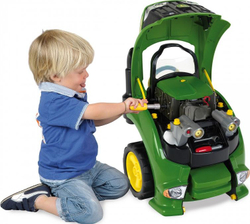 Fotoja e Lodër traktor Klein Klein John Deere me motor drejtues, 57 copë