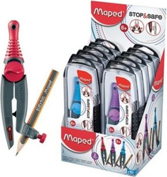Fotoja e Set kompas + laps Maped Stop&Safe
