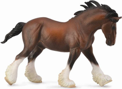 Fotoja e Lodër Figurinë Collecta Kali Clydesdale, 13 cm, kafe