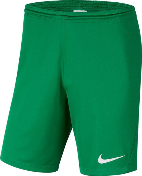 Fotoja e Pantallona të shkurtra Nike JR Park III Knit 302, 140 cm, të gjelbra