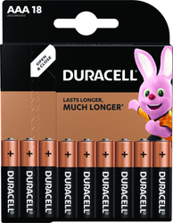 Fotoja e Set bateria Duracell Basic AAA / R03, 18 copë