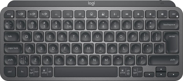 Fotoja e Tastierë Logitech MX Keys Mini (920-010498), US, pa kabllo, e hirtë