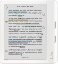 Fotoja e Lexues e-book Kobo Libra Color, 7", i bardhë