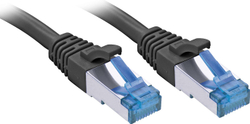 Fotoja e Kabllo rrjeti Lindy Patch Cord Cat6A, S/FTP, TPE, 5 m, e zezë (47416)