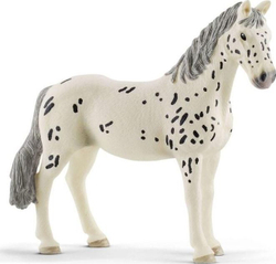 Fotoja e Figura kali Schleich Knabstrupper Mare 13910, 12 × 3,7 × 11 cm, plastikë, i bardhë / hirtë
