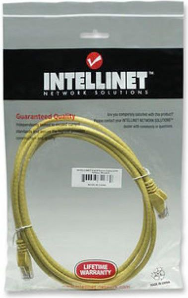 Fotoja e Kabllo rrjeti Intellinet Network Solutions Intellinet RJ45 cat. 6 UTP, 1m, e verdhë