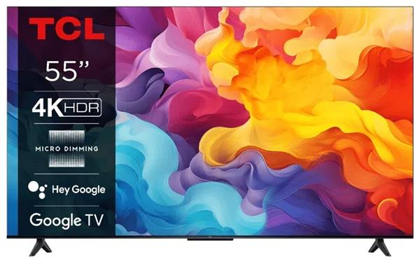 Fotoja e Televizor TCL 55V6B, LED, 55", 4K Ultra HD, i zi