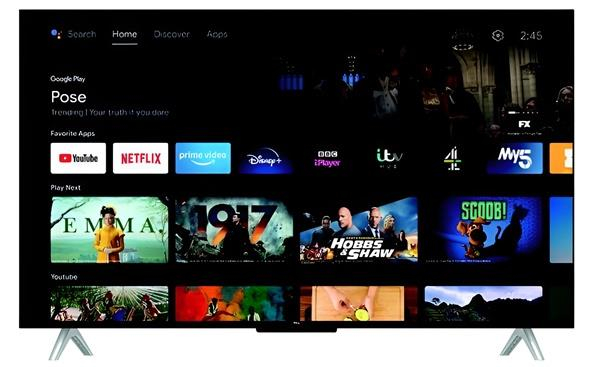 Fotoja e Televizor TCL 55HG60E, LED, 55", 4K Ultra HD, i hirtë