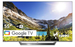 Fotoja e Televizor Fuego 55CH844GTV, QLED, 55", 4K Ultra HD, i hirtë