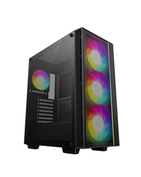 Fotoja e Kasë DeepCool MATREXX55 V4 C Midi Tower, e zezë