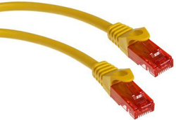 Fotoja e Kabllo Maclean MCTV-303Y, RJ-45/RJ-45, Cat.6, U/UTP, 3m, e verdhë