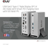 Fotoja e Stacion docking Club3D USB-C, Triple Display DP Alt mode Displaylink, PD 120W, Picture 2